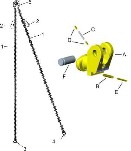 chain 361 parts